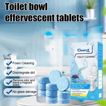 ✨Toilet Cleaning Tablet-Toilet Deodorizer Bathroom Cleaner Tablet 😍